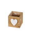 CAJÓN MADERA CORAZÓN 12X12X12 CM
