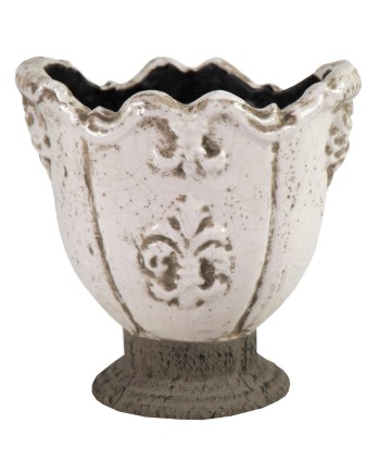 COPA CERÁMICA BLANCA ORLEANS 31X22X30  CM