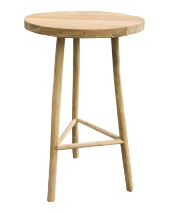 MESA MADERA BAR D70X110  CM