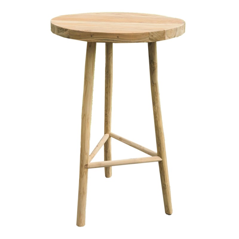 MESA MADERA BAR D70X110  CM