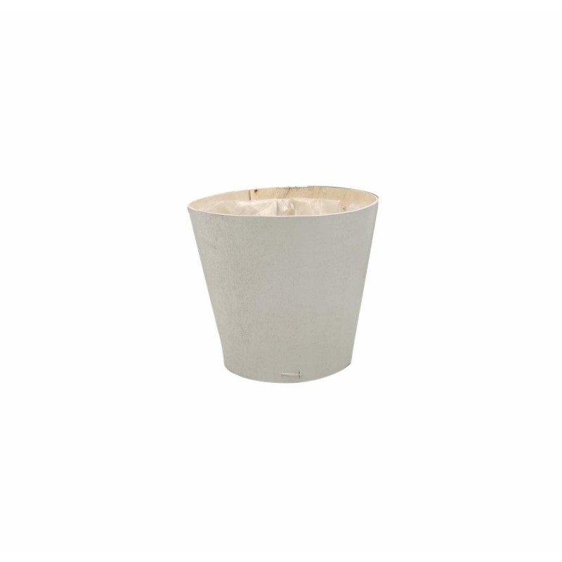 MACETERO MADERA D11X10 CM GRIS