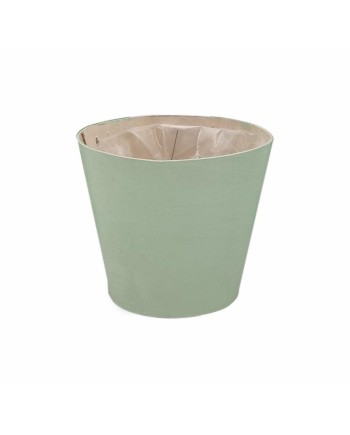 MACETERO MADERA D15X14 CM VERDE