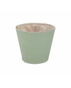 MACETERO MADERA D15X14 CM VERDE
