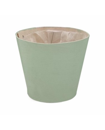 MACETERO MADERA D17X15 CM VERDE