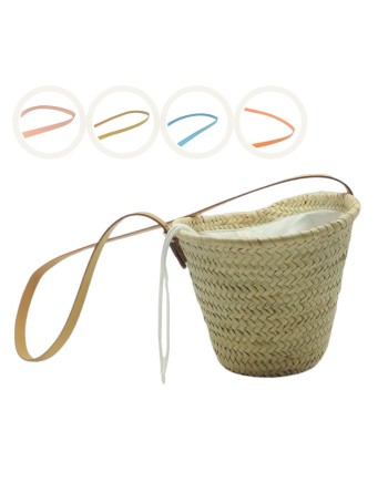 BOLSO PALMA A/PIEL COLOR SURTIDOS 27X22 CM