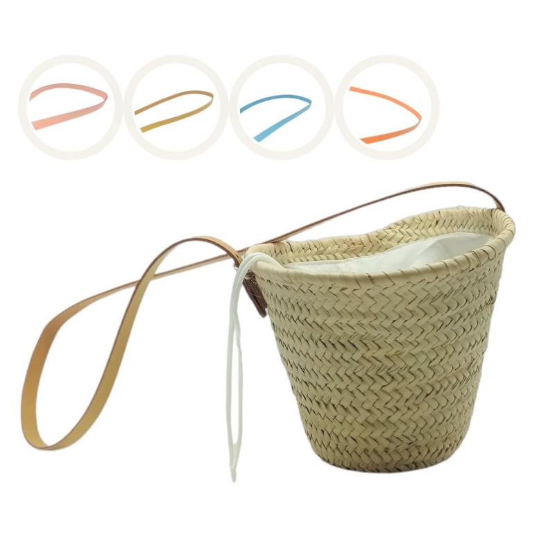 BOLSO PALMA A/PIEL COLOR SURTIDOS 27X22 CM