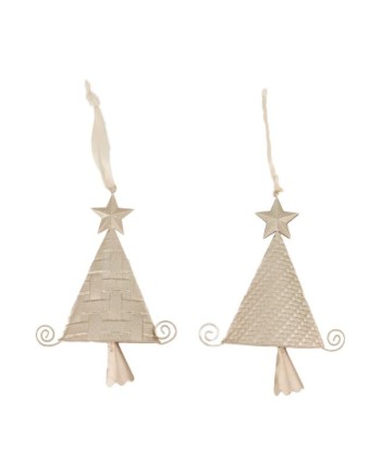 ARBOL METAL CHAMPAGNE 12X4X28 CM