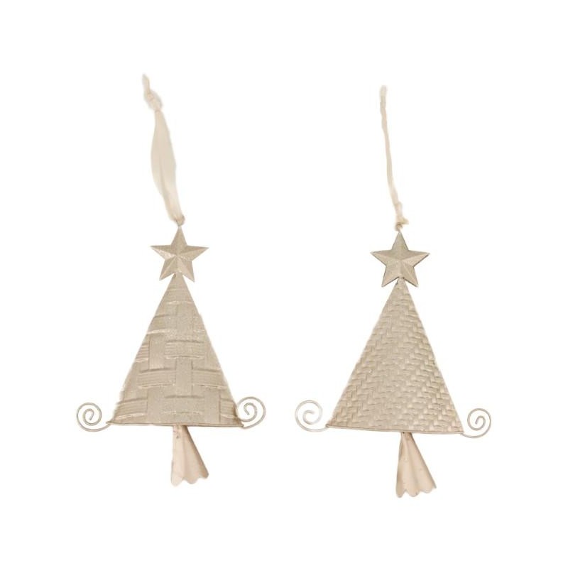 ARBOL METAL CHAMPAGNE 12X4X28 CM