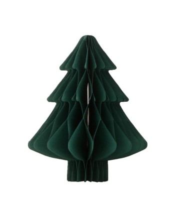 ARBOL PAPEL VERDE OSCURO D14X18 CM