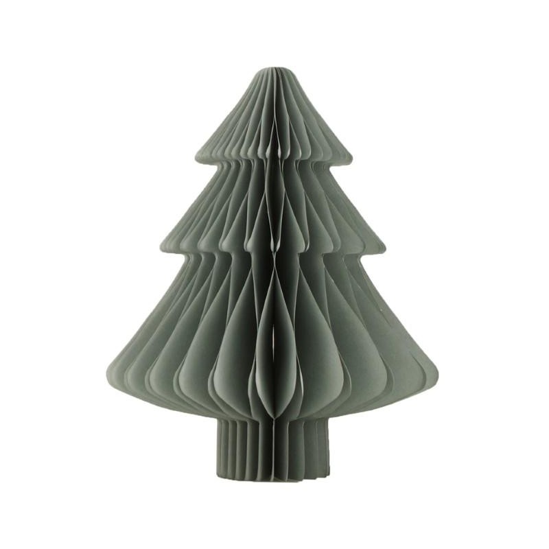 ARBOL PAPEL GRIS D14X18 CM