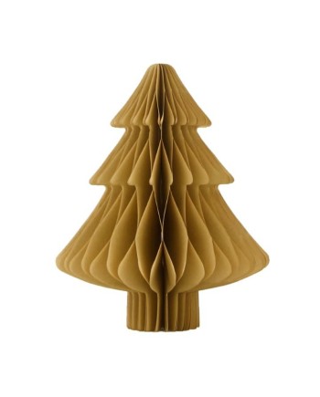 ARBOL PAPEL MARRÓN CLARO  D14X18 CM