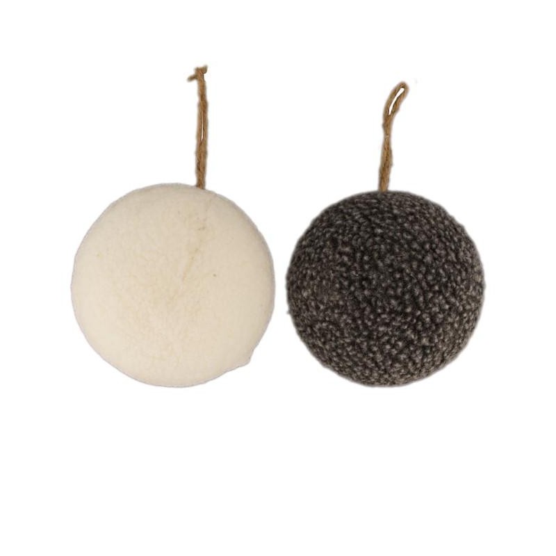 BOLA COLGANTE  ROPA SURTIDAS Ø12 CM