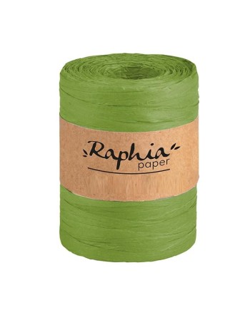 BOBINA DE RAFIA VERDE 0.7X200 M