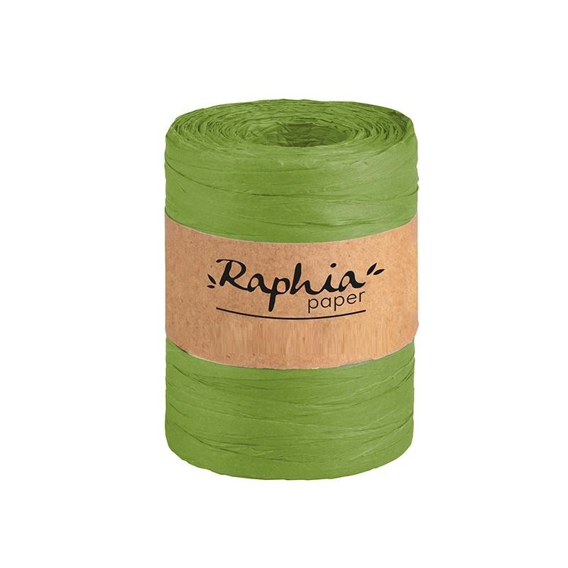 BOBINA DE RAFIA VERDE 0.7X200 M