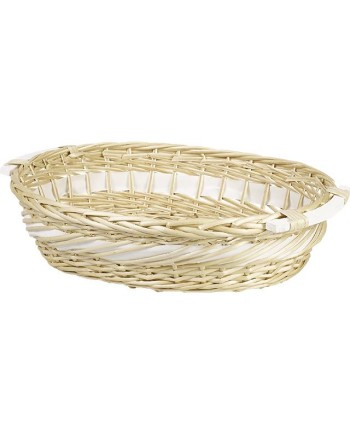 BANDEJA MIMBRE OVAL 49X40X12 CM