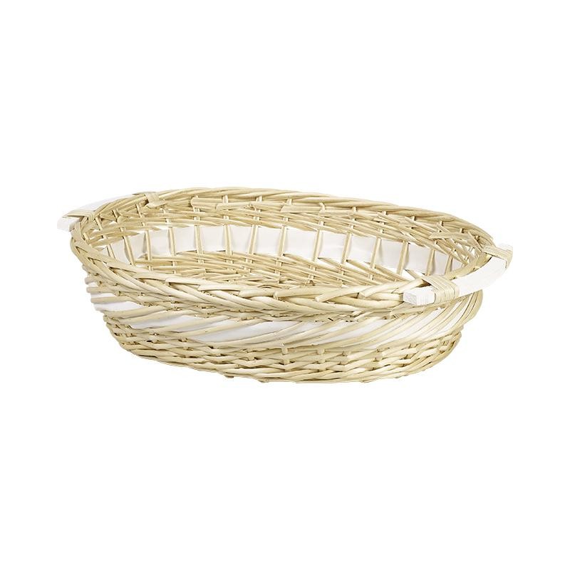 BANDEJA MIMBRE OVAL 49X40X12 CM