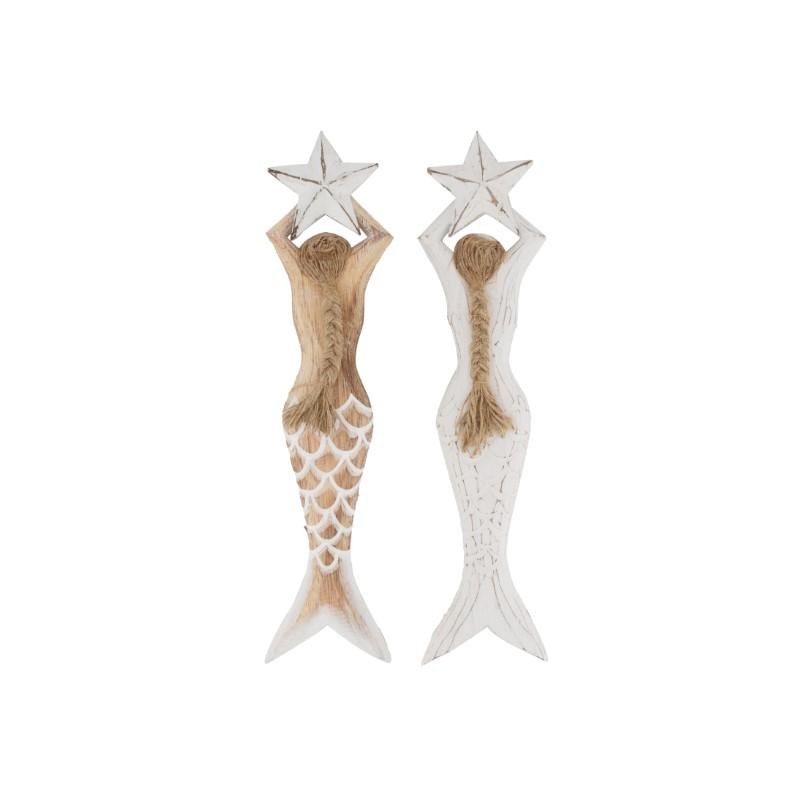 SIRENA MADERA 10x3x38cm UNIDAD