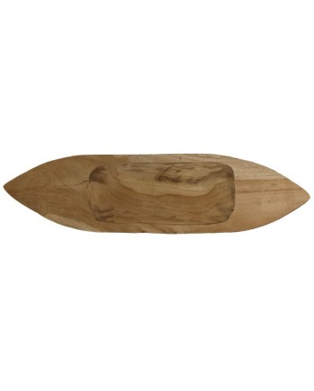 BOWL MADERA TEKA LARGO 50X11X6 CM