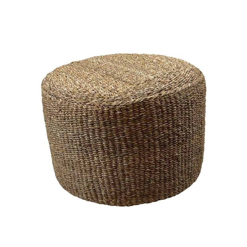 POUF SEAGRASS Ø57x37cm
