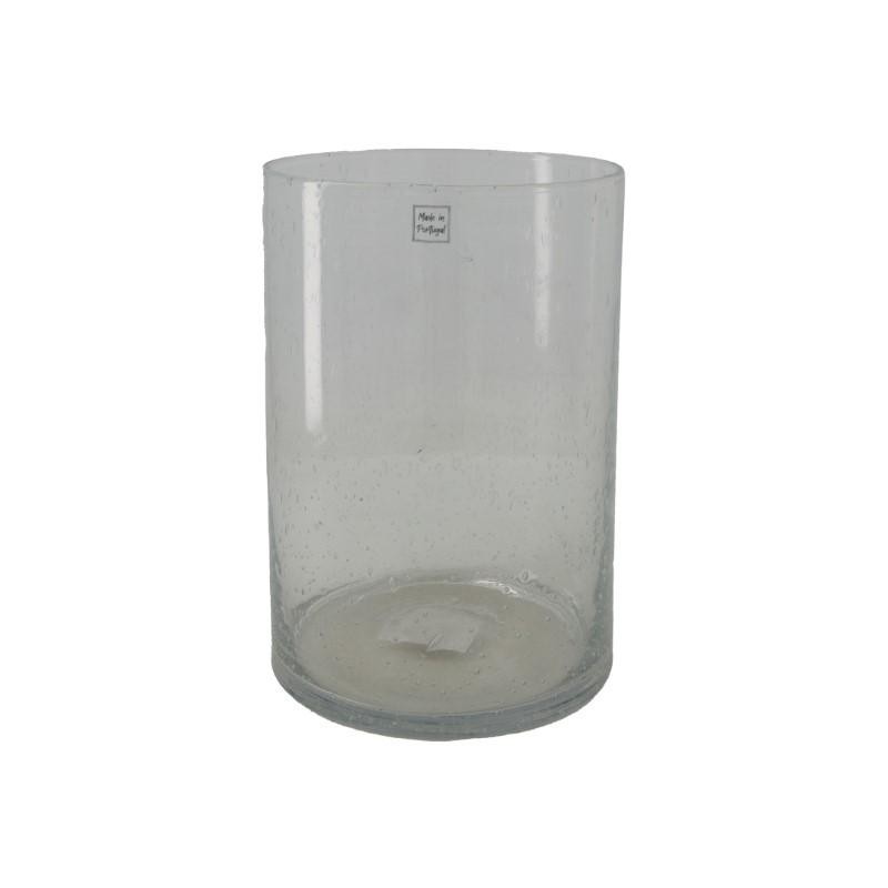 JARRÓN CRISTAL TRANSPARENTE Ø19x27cm