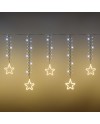 GUIRNALDA ESTRELLAS LED CON EFECTOS 360X70 CM