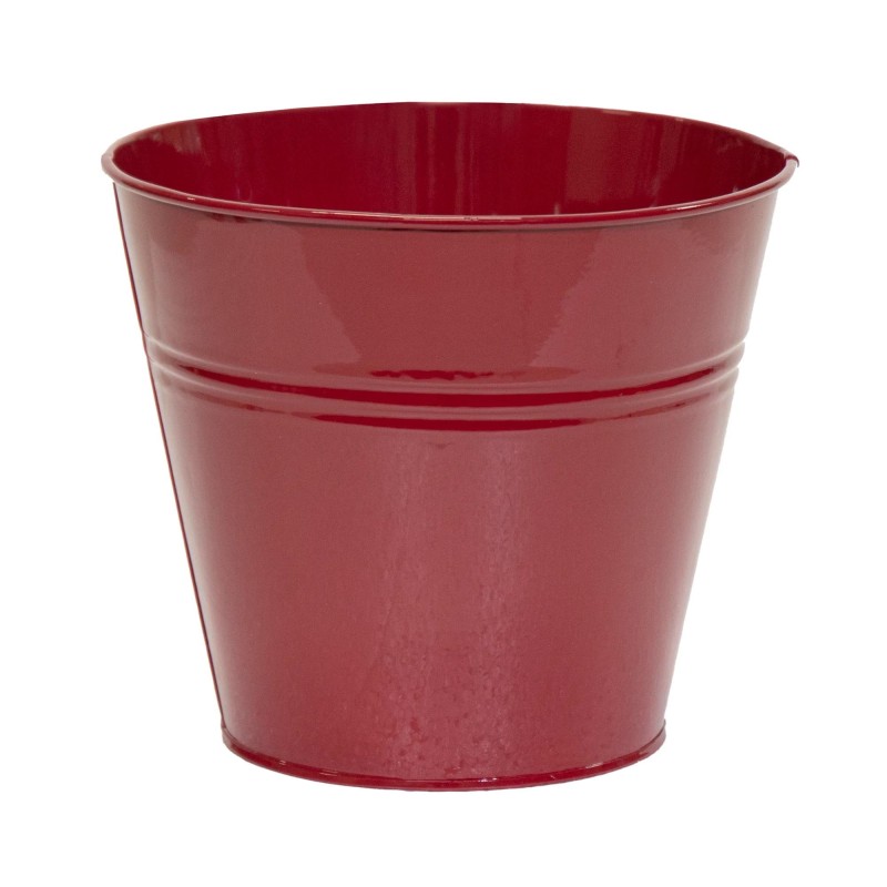 CUBO BOB PC ZINC ROJO D13X12 CM