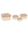 MACETERO MIMBRE BLANCO SENEGAL SET 4 30X30X23  CM