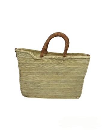 BOLSO PALMA RECTANGULAR CREMALLERA ASA PIEL 44X10X33 CM