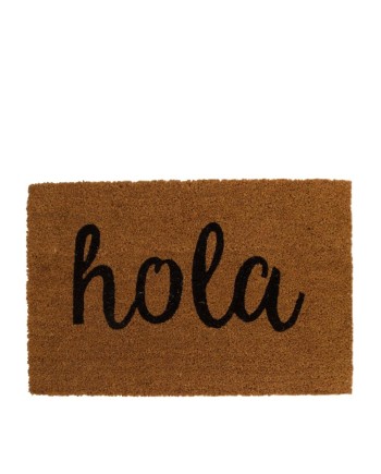 FELPUDO COCO HOLA 38x58x1.5 CM