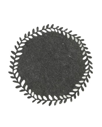 SALVAMANTEL FIELTRO GRIS D38X0.3 CM