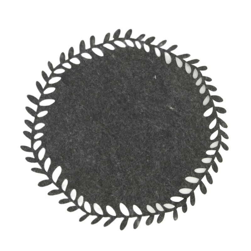 SALVAMANTEL FIELTRO GRIS D38X0.3 CM