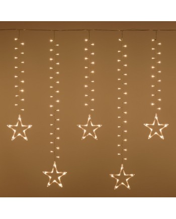 GUIRNALDA ESTRELLAS LED 500X105 CM