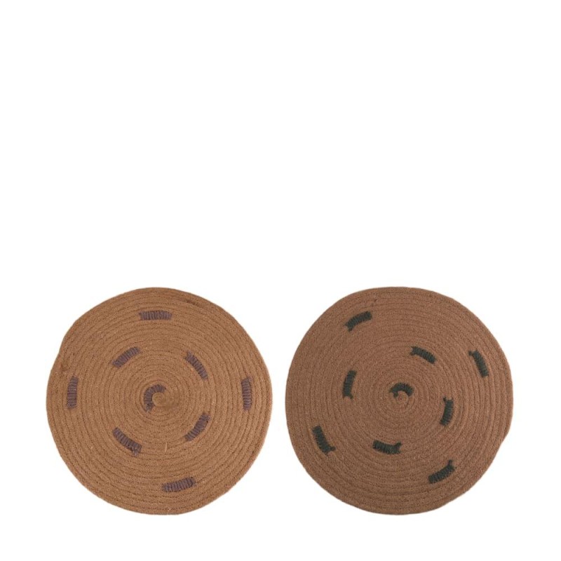 SALVAMANTEL YUTE SURTIDOS D38 CM