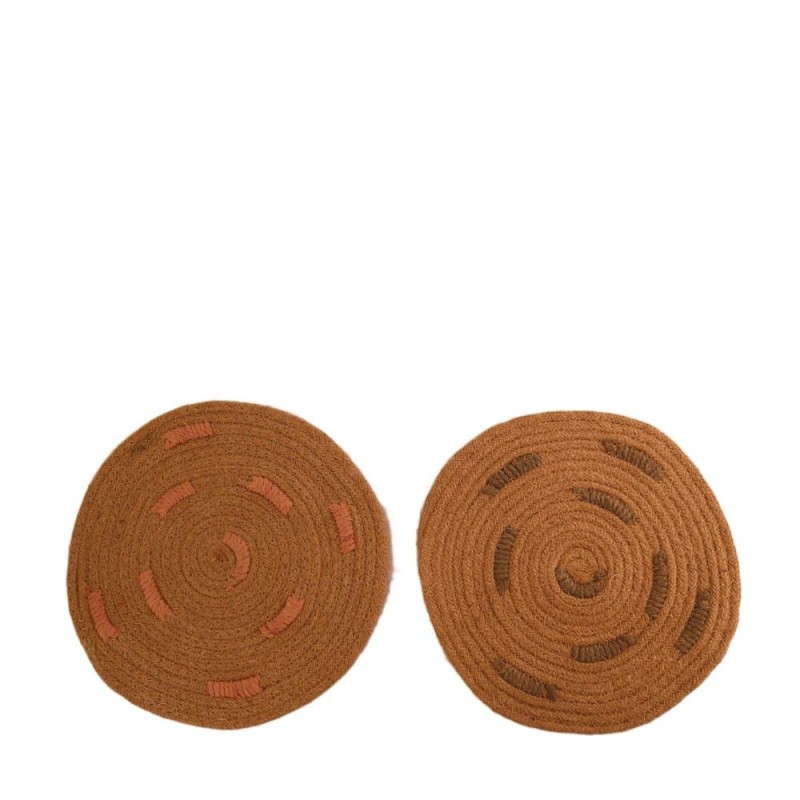 SALVAMANTEL YUTE SURTIDOS D28 CM