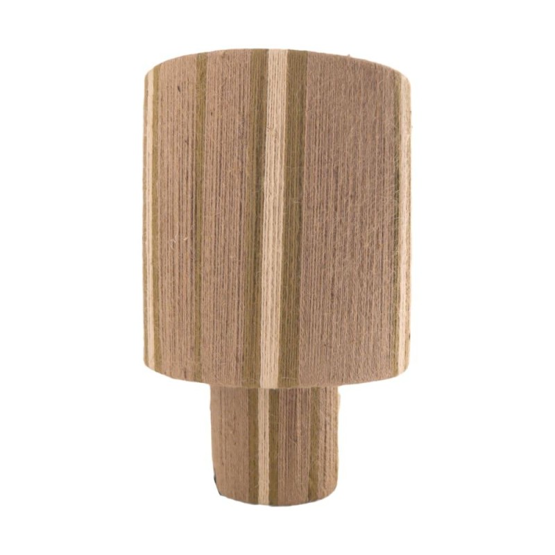 LÁMPARA DE MESA YUTE  25x25x39cm