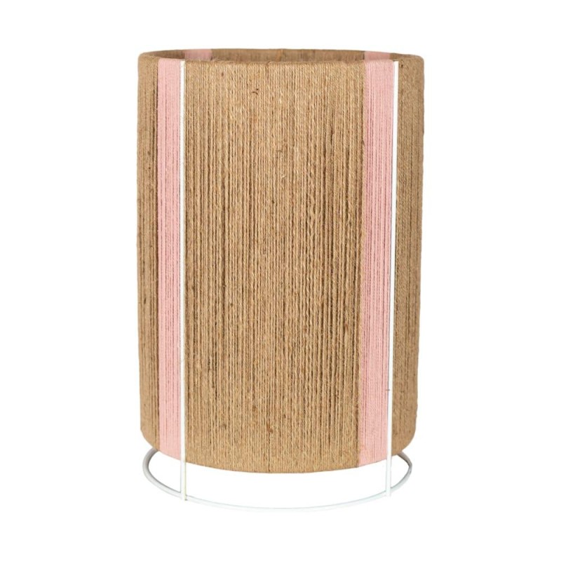LÁMPARA DE MESA YUTE 26x26x38cm