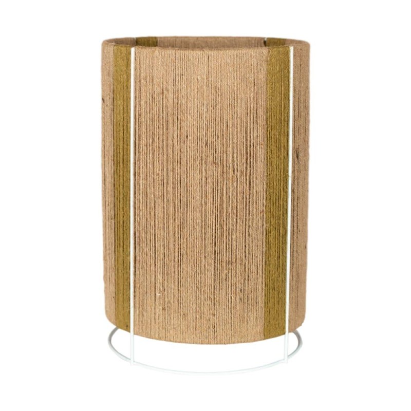 LÁMPARA DE MESA YUTE 26x26x38cm