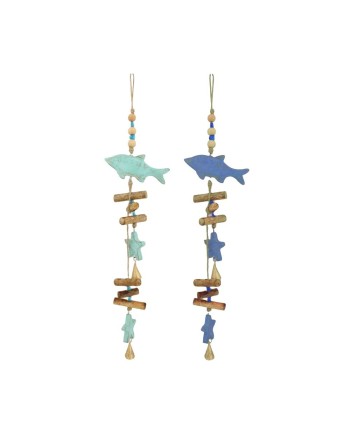 GUIRNALDA PEZ MADERA MANGO 70x6x1.5cm 1 PZ