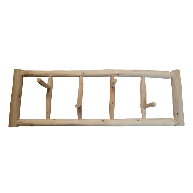 PERCHERO MADERA PARED 110X8X36 CM