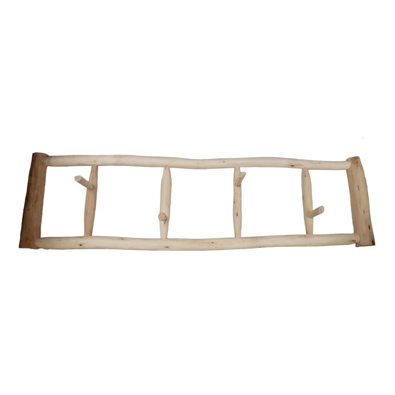 PERCHERO MADERA PARED 130X8X36 CM