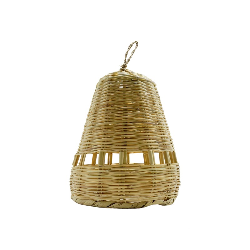 LÁMPARA CAÑA D30X35 CM