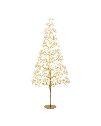 ARBOL DE NAVIDAD CON LUZ RICH CHAMPAGNE 180 CM