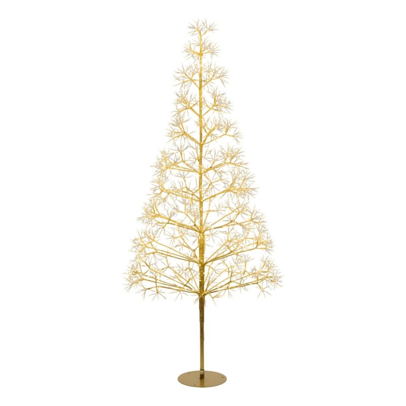 ARBOL DE NAVIDAD CON LUZ RICH CHAMPAGNE 180 CM