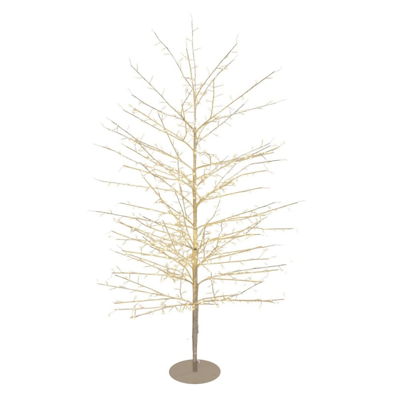 ARBOL DE NAVIDAD CON LUZ TILO CHAMPAGNE 170 CM
