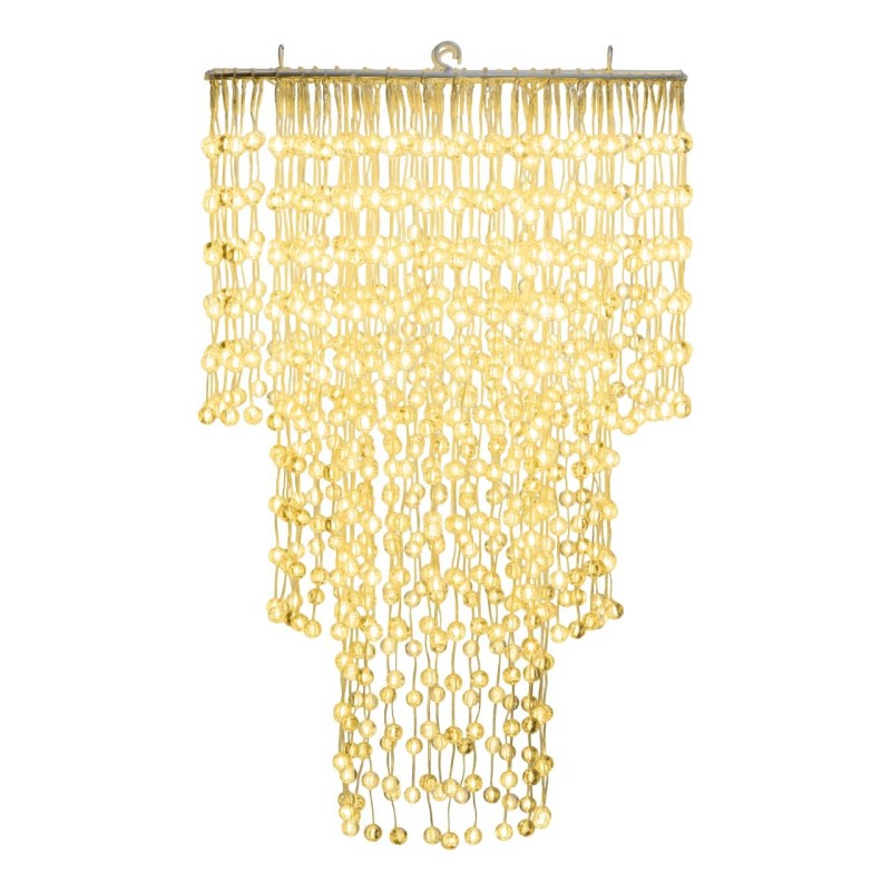 LAMPARA CON LUZ 3 ANILLOS D45X70 CM