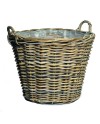 CUEVANO RATTAN D35X25 CM (MEDIA CAÑA)