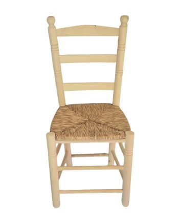 SILLA CATALANA ENEA CRUDO 42X42X45/95 CM