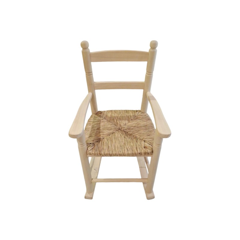 SILLON CHATO BALANCIN ENEA CRUDO 38X36X72 CM