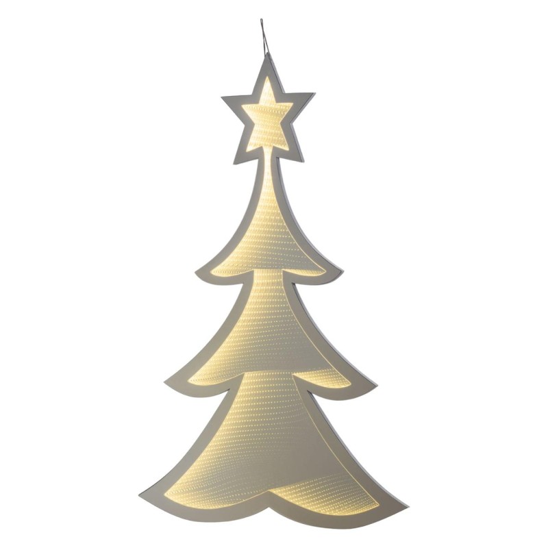 ARBOL NAVIDAD ESPEJO LUZ LED 3D 120 CM