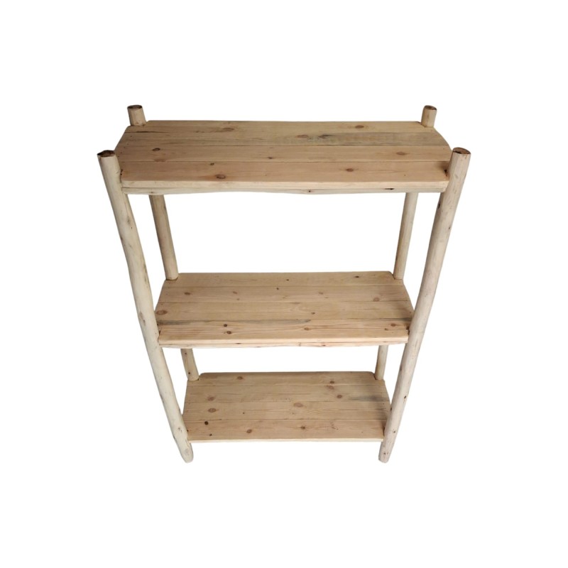 ESTANTERIA MADERA 3 BALDAS 100X40X150 CM